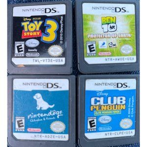 Nintendo DS Games Lot Of 4: See Description